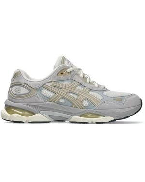Asics Gel-Nyc Herren Cream Concrete Sneaker - Weiß
