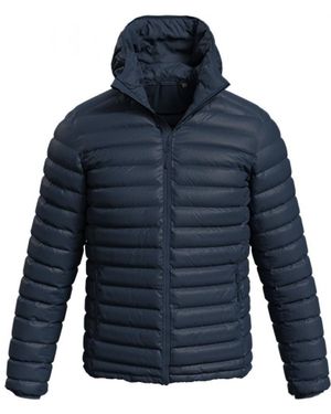 Stedman Outdoorjacke Lux Padded Jacket Steppjacke - Blau