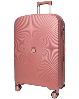 My Travel Bag Koffer Handgepäck Reisekoffer Tasche Trolley Reisetasche (M-L-Xlo. Set) Hochwertige Hartschale Und Rollen - Pink