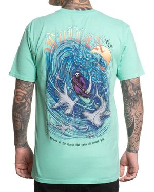 Sullen T-Shirt Death Barrel - Blau