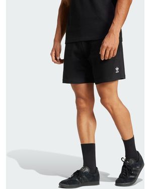 adidas Originals ALL BLACKS ESSENTIALS WAFFLE SHORTS - Schwarz