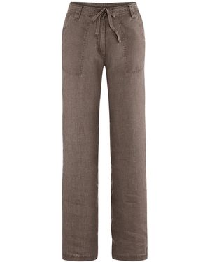 HempAge Leinenhose DH512 100% Hanf Sommerhose - Grau