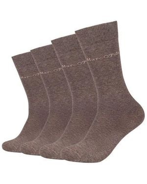 Marc O' Polo Socken 4Er Pack - Braun