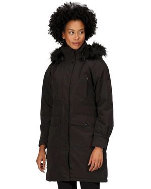 Regatta Winterjacke Winter-Parka Shiloh (wasserabweisend, wärm) schwarz