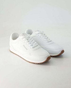 Blauer Swink Sneaker Obermaterial: Sonstiges Material - Weiß