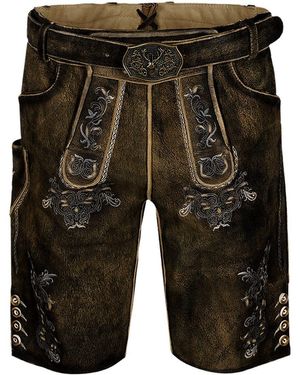 Maddox Trachtenlederhose Altrei - Grün