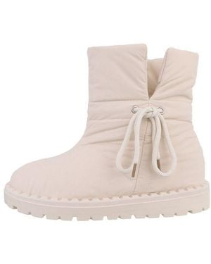 Ital-Design Damen Snowboots Freizeit Snowboots Flach Flache Stiefeletten - Mehrfarbig
