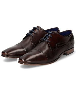 Bugatti Halbschuhe Schnürschuh - Schwarz