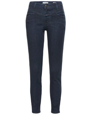Closed Skinny-Fit-Jeans Jeans Skinny Pusher High Waist - Blau