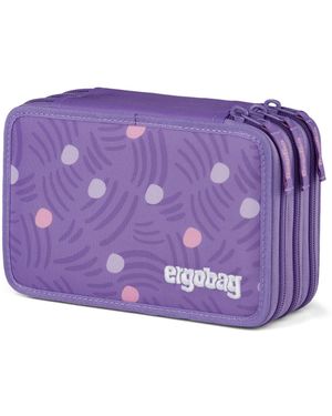 ergobag Federmä Maxi Mäppchen, (41-tlg), mit Stiften befüllt - Lila