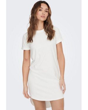 Jdy Jerseykleid Ivy S/S Dress Jrs Noos Sommerkleid - Weiß