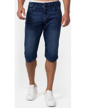 JEFF Indicode Jeansshorts Jaspar - Blau