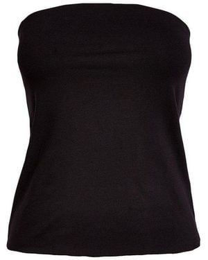 Next Bandeautop Azteken-Print Schlauchtop Mit Nackenträger (1-Tlg) - Schwarz