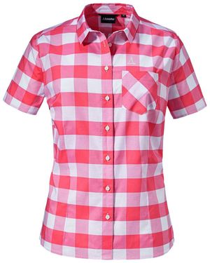 Schoeffel Kurzarmbluse Moraans - Pink