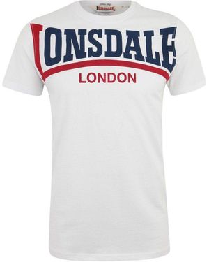Lonsdale London T-Shirt Creaton - Weiß