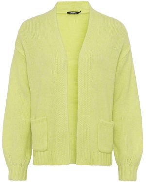 Olsen Strickjacke - Gelb