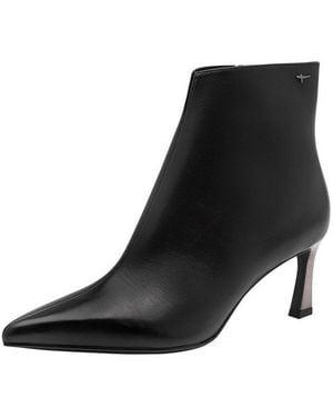 Tamaris Touch-It Aus Leder Stilettoabsatz 1-25320-47 Stiefelette Touch-It - Schwarz