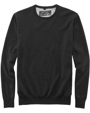 Marvelis V-Ausschnitt- Pullover - Schwarz