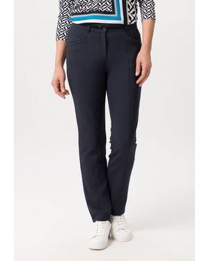 FRANK WALDER Stoffhose NOS - Blau