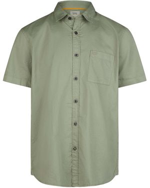 Camel Active Kurzarmhemd Cotton - Grün