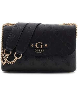 Guess Schultertasche Convertible XBody Flap - Schwarz