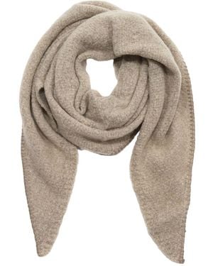 Fera Modeschal Bouclé Dreieckstuch cozy Material, 8148 in Natur