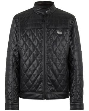 Philipp Plein Blouson Jacke - Schwarz