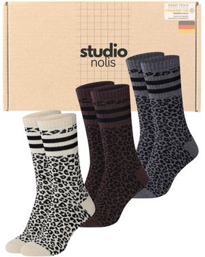 Studio Noos Tennissocken - Schwarz