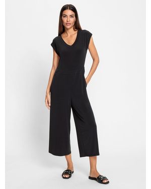 heine Jumpsuit Innenbeinlänge ca. 54 cm - Blau