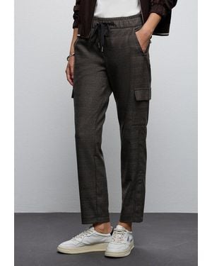 Street One Cargohose Style Bonny Mit Elastischem Bund - Schwarz
