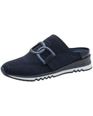 Marco Tozzi Feel, Mt Soft Lining, Removable Sock Frauen Sabot Feel - Blau