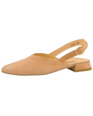 Paul Green Pumps Leder Slingpumps - Natur