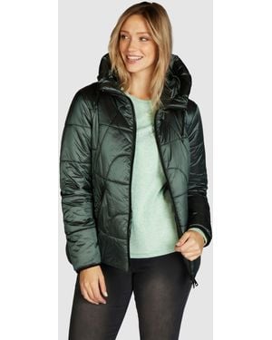 NAVIGAZIONE Winterjacke im glänzenden Design - Grün