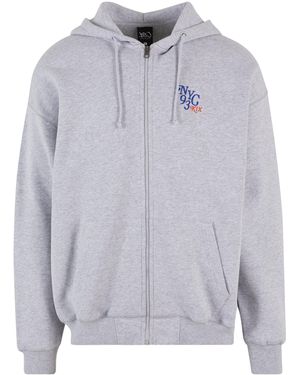 K1X Sweatjacke KXM241-005-1 NYC Zip Hoody - Blau