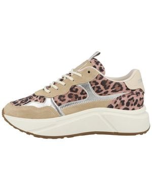 Steve Madden Starlyn Damen Sneaker Turnschuhe, Sportschuhe, Freizeitschuhe, Halbschuhe, Schnürschuhe - Mettallic