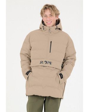 SLOPE Skijacke Thumper Mit Wasserabweisender Membran - Natur