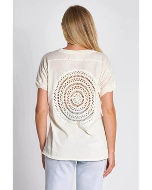 Zhrill T-Shirt ZHRAHEL (0-tlg) - Weiß