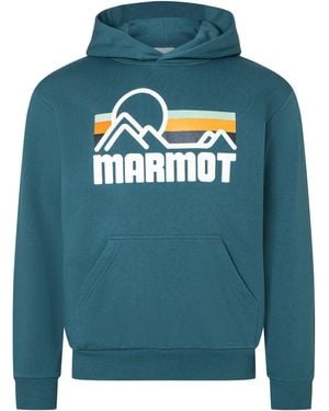 Marmot Kapuzenpullover Coastal Hoody - Blau