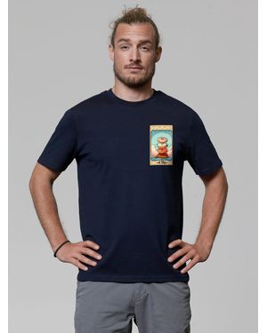 wat? Apparel Wat? Apparel T-Shirt Tarot The Donut - Blau