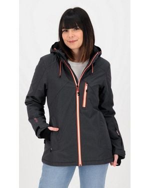 Killtec Skijacke Ksw 12 Wmn Ski Jckt Cs Mit Abnehmbarer Kapuze. Mit Schneefang Und Windfang - Schwarz