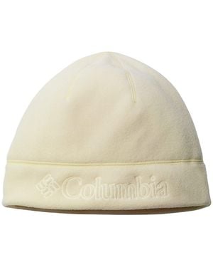 Columbia Ü Fleecemütze mit aufgesticktem -in-Ton Markenschriftzug - Natur