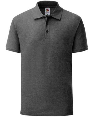 Fruit Of The Loom Poloshirt 65/35 Polo - Grau