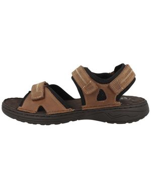 Camel Active 58Tra01 Herren Sandale Sandaletten, Sommerschuhe, Badeschuhe, Riemchen, Schlappen - Braun