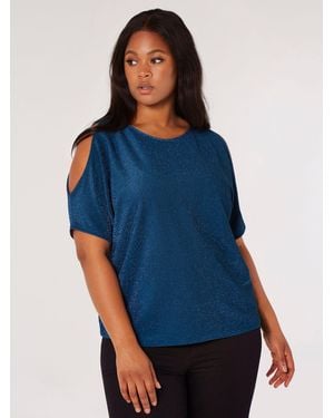 Apricot Blusentop - Blau