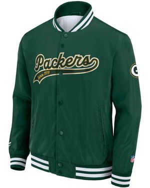 Fanatics Collegejacke NFL Green Bay Packers Sateen - Grün