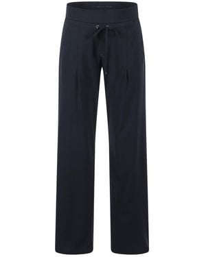 RAFFAELLO ROSSI Stoffhose Candice Straight - Blau