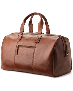 DRAKENSBERG Weekender Reisetasche »Romeo« Kastanien-Braun