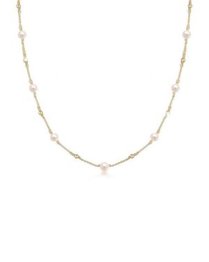 Elli Jewelry Perlenkette Süßwasserperlen Schmuck Geschenk 925Er Silber - Mehrfarbig