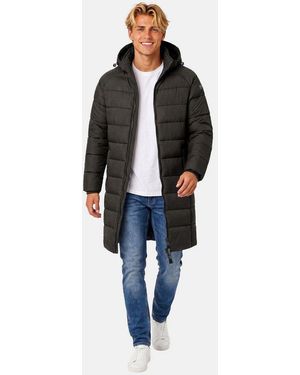 Alessandro Salvarini Winterjacke Asloongi Mit Warmem Teddyfell Und Abnehmbarer Kapuze - Schwarz