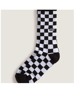 Vans Socken Checkerboard Crew - Schwarz